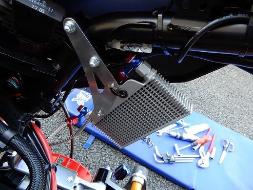 シグナスX 4型 オイルクーラー・軽量フライ・軽量ファン・強化