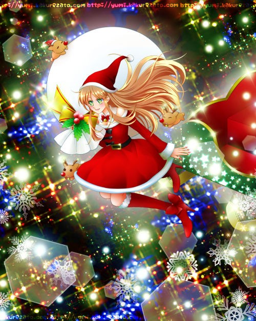 イラスト クリスマス サンタガール イラストレーター神城ゆみの雑記帳 ひとり遊び