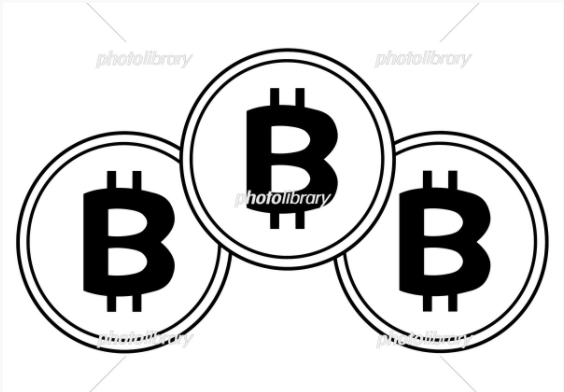有料イラスト素材 ビットコイン 線画 ３枚 イラスト素材を作ってるブログ