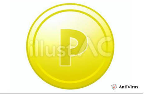 イラスト素材 ポイント Pのコイン イラスト素材を作ってるブログ