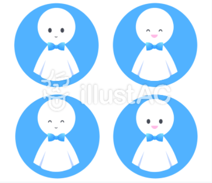 イラスト素材 てるてる坊主 アイコン風 イラスト素材を作ってるブログ