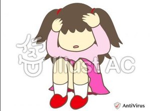 イラスト素材 うずくまる男の子 Or 女の子 イラスト素材を作ってるブログ