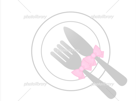 有料イラスト素材 テーブルマナー 食事終了のサイン イラスト素材を作ってるブログ