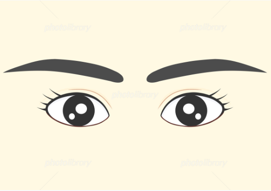 有料イラスト素材 女性の顔 眉と瞳 2イラスト イラスト素材を作ってるブログ