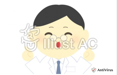 イラスト素材 白衣の男性 医者 指差し 両手 3イラスト イラスト素材を作ってるブログ