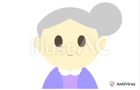 イラスト素材 シニア女性 ５イラスト イラスト素材を作ってるブログ