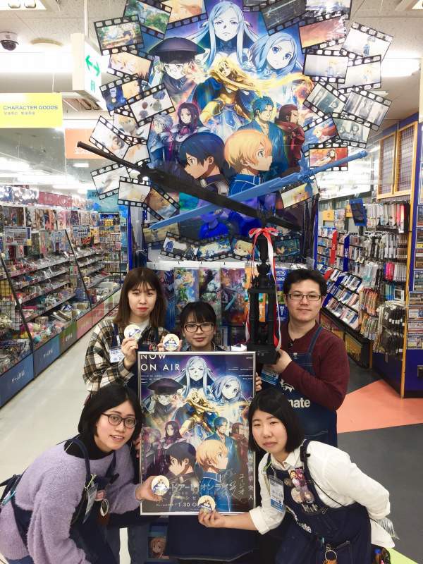 ディスプレイコンテストを優勝したアニメイト天王寺店様 キリト ゴッド速報