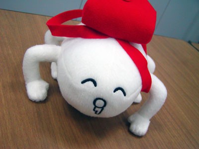 リュックを背負ってやってきた ｶｻｶｻ O ホモォ ぬいぐるみ 今日も午後から本気出す