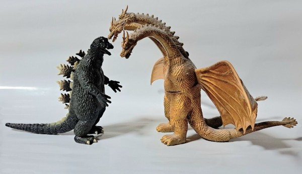 キングギドラ　ディアゴスティーニ　リペイント作品 DeAGOSTINI (ディアゴスティーニ) フィギュア 東宝怪獣コレクション