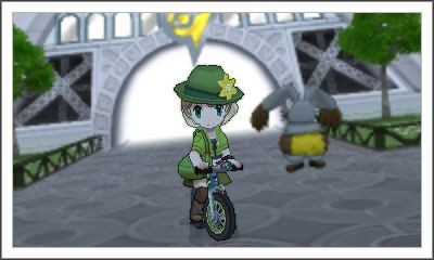 ポケモン 緑色自転車もなかなか悪くないファッション考察です Xy 新しいフォルダー