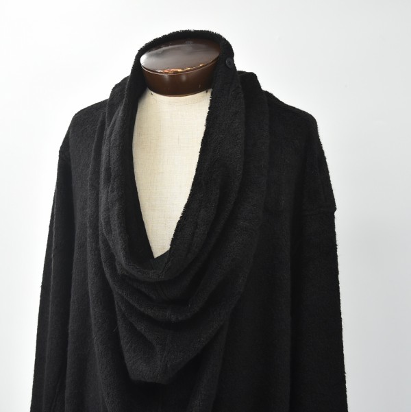 JULIUS 847KNM3 COWL NECK KNIT : GORDINI OFFICIAL [ 北堀江からG-BLOG ]