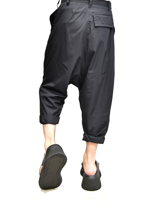 _JULIUS Roll Up Low Crotch Pants［707PAM］ : GORDINI OFFICIAL [ 北堀江からG-BLOG ]