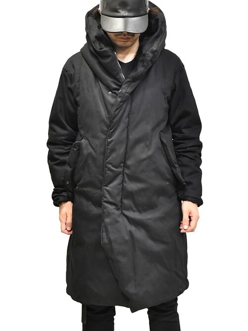 _JULIUS Padded Denim Coat [717COM2-BK] : GORDINI OFFICIAL [ 北堀江