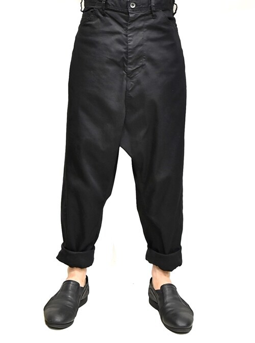 JULIUS 547PAM7 シームドクロッチパンツver1 サイズ1 黒 JULIUS - ジオメトリックオーバークロッチパンツ / ブラック | Tempt