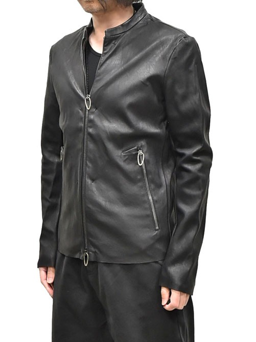 DANIELE BASTA PATOS ST -stretch Ram leather jacket- : GORDINI  