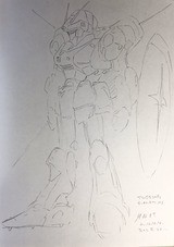 模型情報1985年4月　永野護　シャア　クワトロ　Zガンダム 模型情報1985年4月 永野護 シャア クワトロ Zガンダム - メルカリ