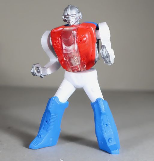 ロボットマン 銀メッキ ハイパードライブモード ミクロマン 基地 限定