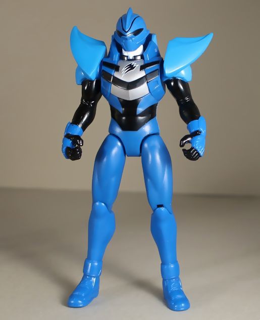Ok 青いシャーク型フィギュア一部のみ パワーレンジャー・ジャングルフューリー サイクルwith5インチ