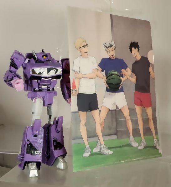 ハイキュー!! × セブンイレブン A5クリアファイル 黒尾鉄朗＆木