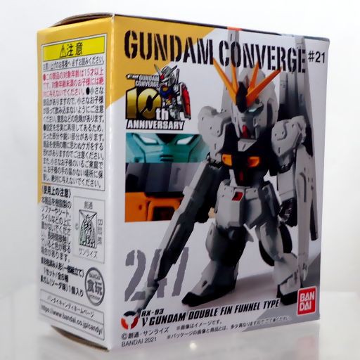 FW GUNDAM CONVERGE ♯21 247 νガンダム（ダブル・フィン・ファンネル