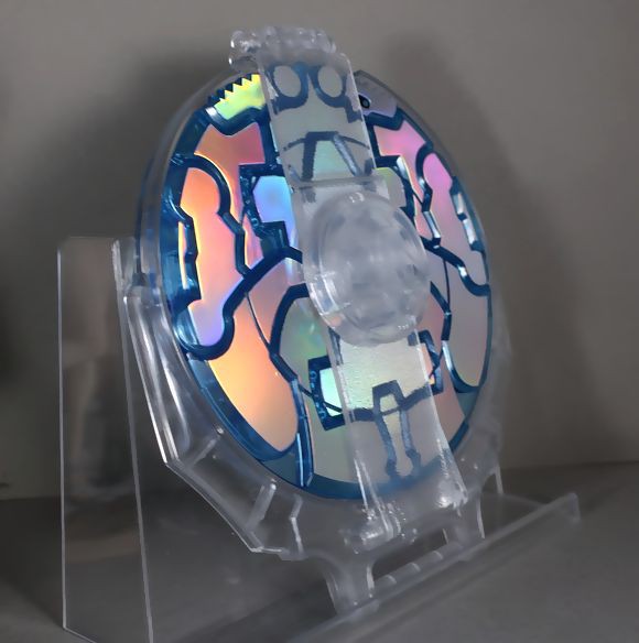 仮面ライダー響鬼 ディスクアニマル02 ルリオオカミ : DXセイバーベース