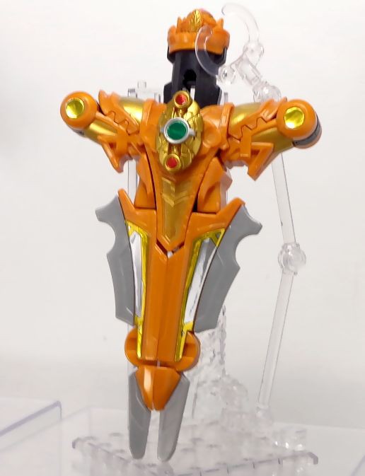 最強ボウケンジャー 1. 大剣人ズバーン : DXセイバーベース