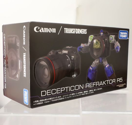 Canon TRANSFORMERS ディセプティコンリフレクターR5 カメラ-