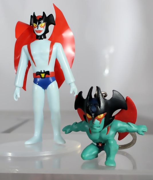永井豪キャラアソート フィギュアキーホルダー全7種フルコンプ
