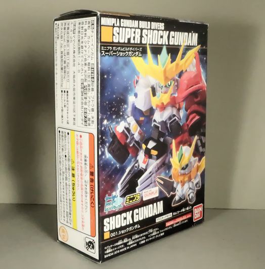 ミニプラ ガンダムビルドダイバーズ スーパーショックガンダム 001