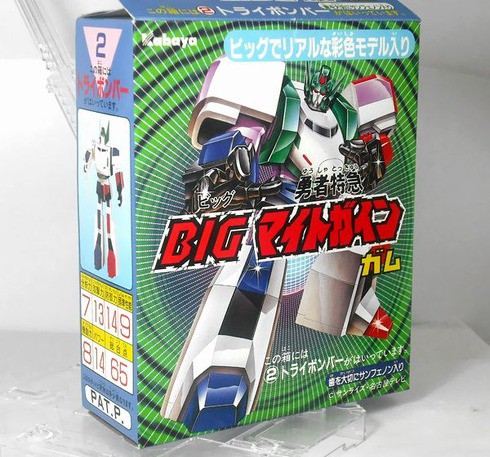 勇者特急マイトガイン BIGマイトガインガム マイトガイン BIG 勇者特急 マイトガイン ガム カバヤ製 | green_flour