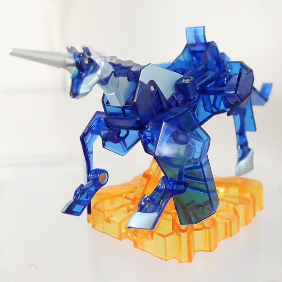 ガイストクラッシャー 【GM‐04】氷のユニコーンセット : DXセイバーベース