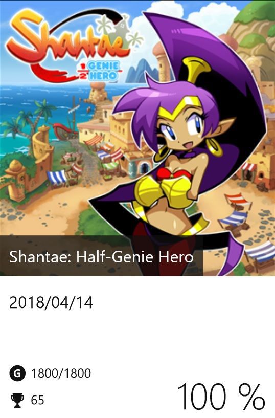 Shantae Half-Genie Hero Costume Pack 実績コンプッ!! : Gotochinが
