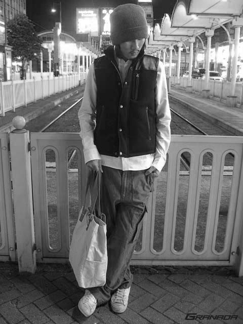 Victim×SCHOTT”待望の第一段ジャケット入荷!! MELTON DOWN VEST