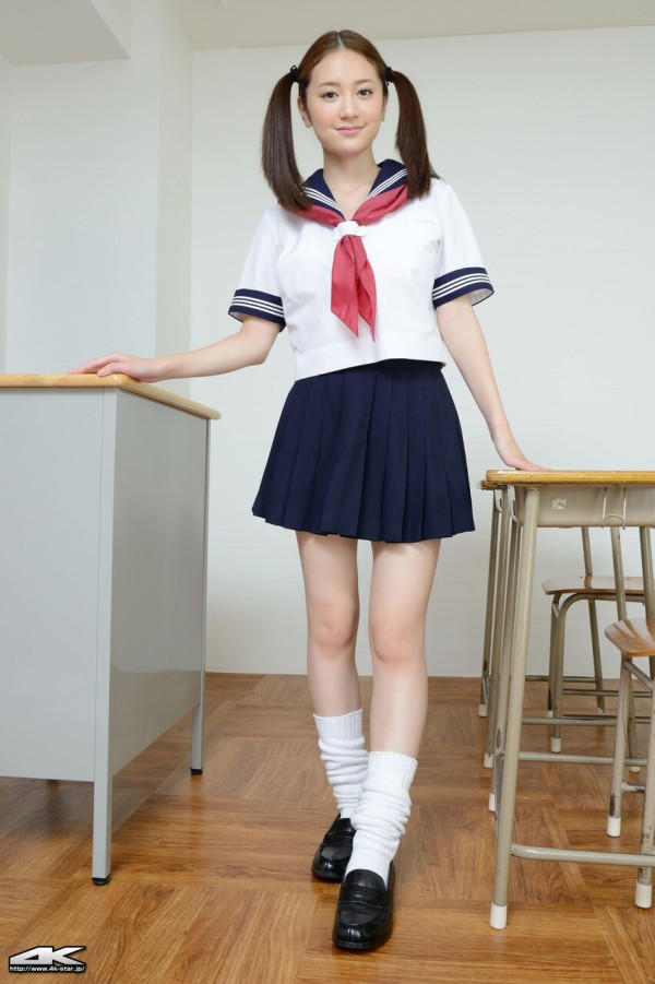 葉月ゆめ　セーラー服 4K-Star] No.00221 Yume Hazuki 葉月ゆめ セーラー服 高 : AIDORU GRAVURE