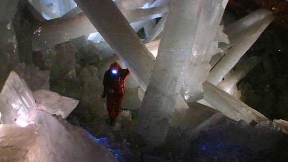 メキシコのクリスタルの洞窟