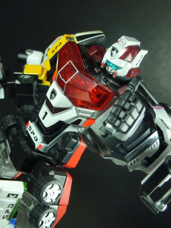 スーパーロボット超合金 デカレンジャーロボ : グレスケワールド