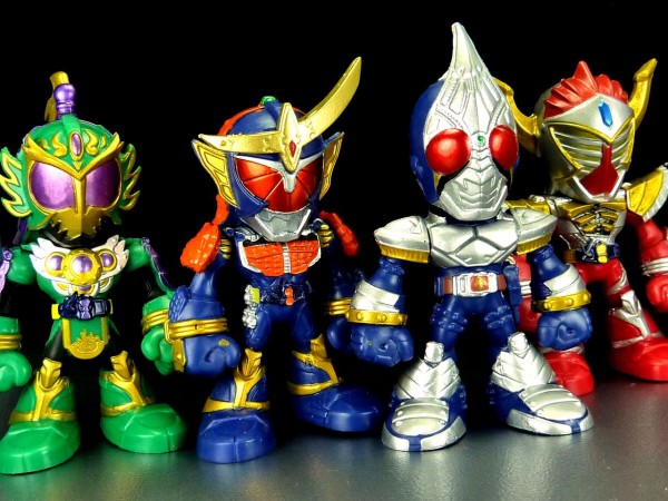 食玩 THE仮面ライダーズ ライダー戦国時代編 レビュー : グレスケ