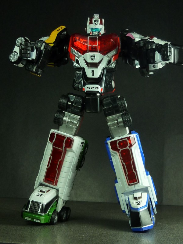 スーパーロボット超合金 デカレンジャーロボ : グレスケワールド