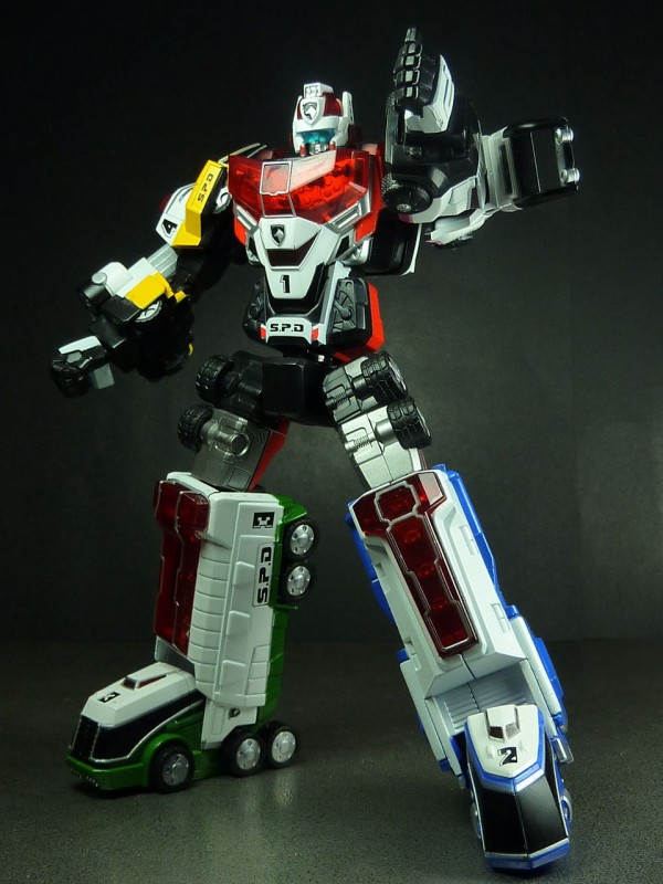 スーパーロボット超合金 デカレンジャーロボ : グレスケワールド