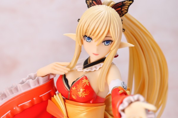 シャイニング・レゾナンス 霧香・永羽・亞爾瑪 紅葉羽衣ver. コトブキヤ フィギュアレビュー : greenbell25のblog