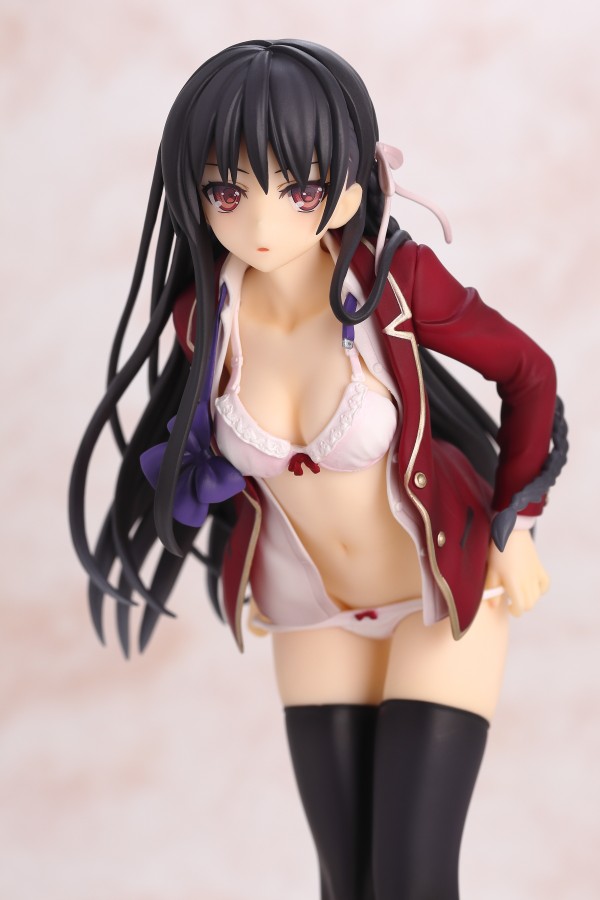 日本製 (開封美品)櫛田桔梗 お着替え中Ver. 1/7 完成品フィギュア