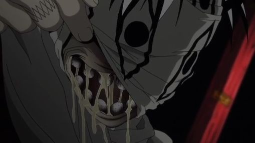 ソウルイーター 第２２話 封印の社 不死身の男が仕掛けたからくり 翠蛇の沼 酸性