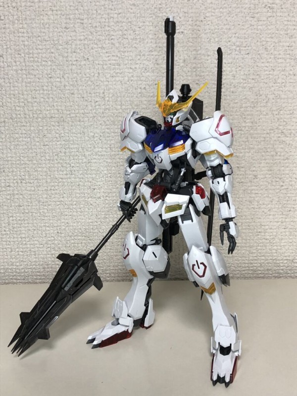 MG 1/100 ガンダムバルバトス ソリッドクリア MGガンダムバルバトス(ソリッドクリアver.) : 紫の倉庫(仮)
