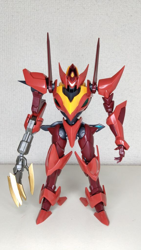 HG 紅蓮聖典八極式 コードギアスR2」よりプラモデル「HG 紅蓮聖天八極式」再販分