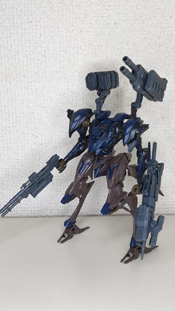 30MM ARMORED CORE VI FIRES OF RUBICON WEAPON SET 02 : 紫の