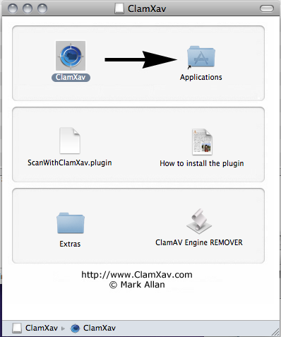 Mac Os X用のフリーウィルスチェックソフト Clamxav 軟質覚書 Ipad Mac Iphone Web Etc