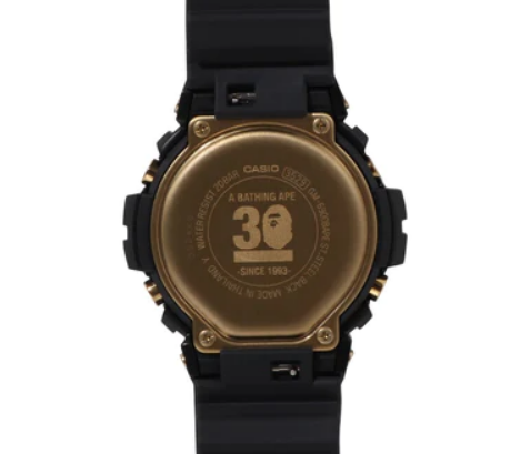 A BATHING APE X G-SHOCK 】GM-6900BAPE、公式オンラインで本日より