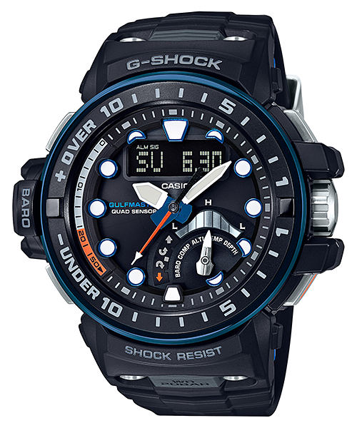 G-SHOCK ガルフマスター　GWN-Q1000MC 生産終了 海上での使用を想定した「ガルフマスター」、GWN-Q1000シリーズ