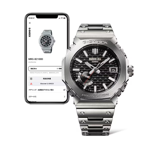 本日発売！MR-Gカシオークの新色シルバー「MRG-B2100D-1AJR」。572,000