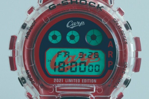 2,000限定！広島カープ × G-SHOCK 2021年モデル登場！1/30発売、価格 